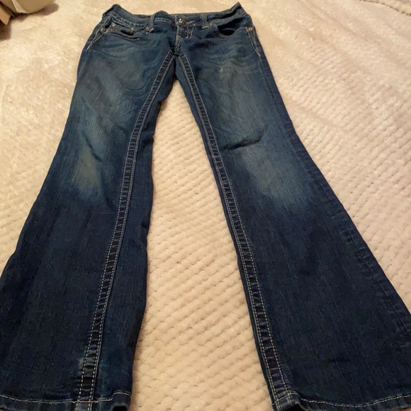 Miss Me Jeans Flap Pocket Boot Size 25 - Picture 1 of 12